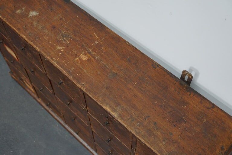 Apothecary furniture in Dutch pine 1920s