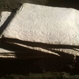 Old sheet "with monogram"