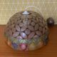 Mother-of-pearl pendant lamp, fruit theme
