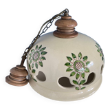 Green flower ceramic suspension