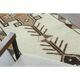 1970s Vintage Turkish Hand-Knotted Wool Cotton White Runner Rug 90x395