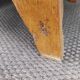 solid wood buffet, compass feet