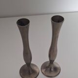 Metal candle holder