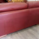 Leather sofa, 2 seats, Roche-Bobois brand