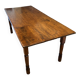 Table de ferme coloniale antique