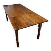 Table de ferme coloniale antique