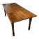 Table de ferme coloniale antique