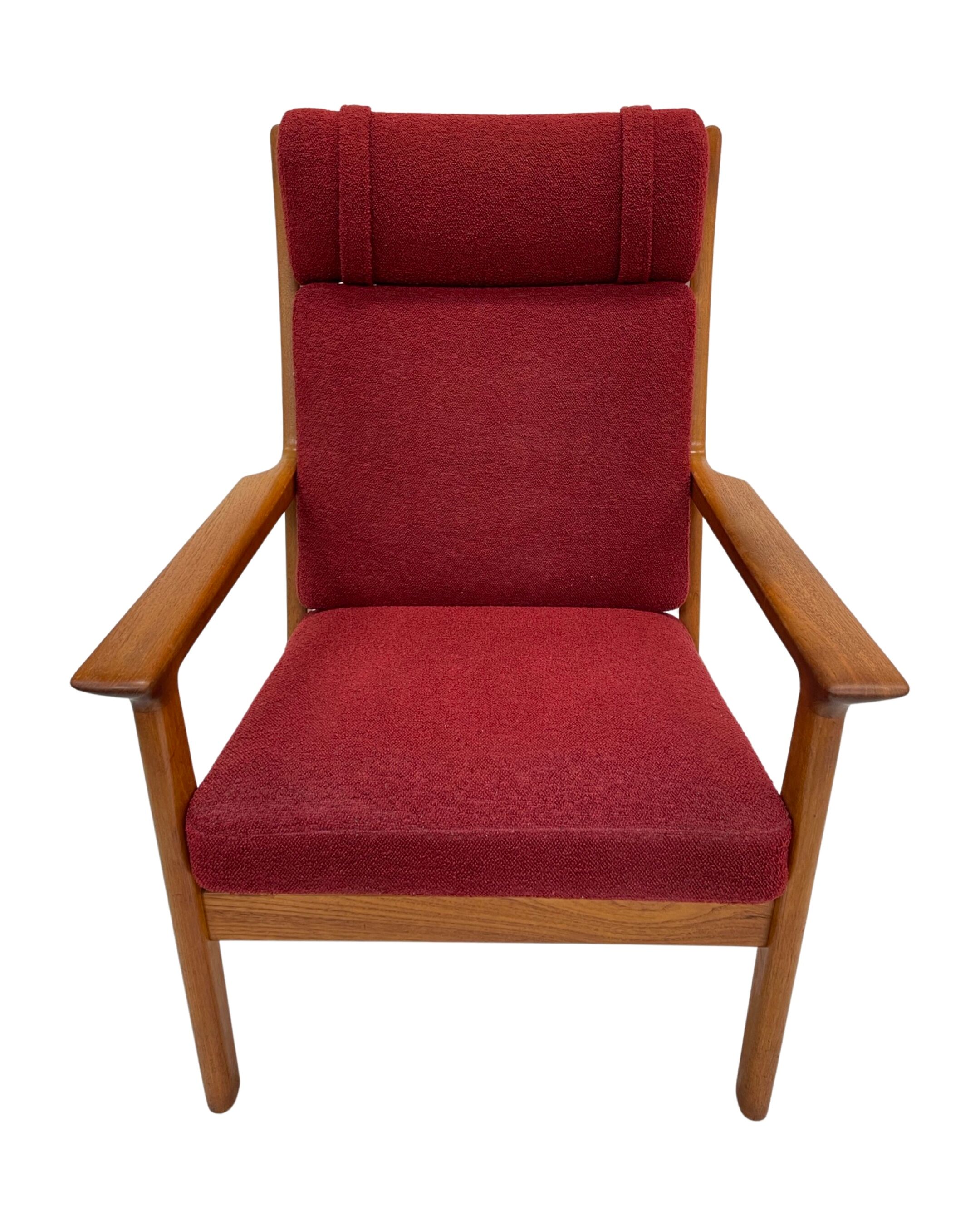 GE 265A oak chair by Hans J. Wegner for Getama