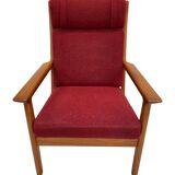 GE 265A oak chair by Hans J. Wegner for Getama