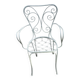 4 wrought iron chairs