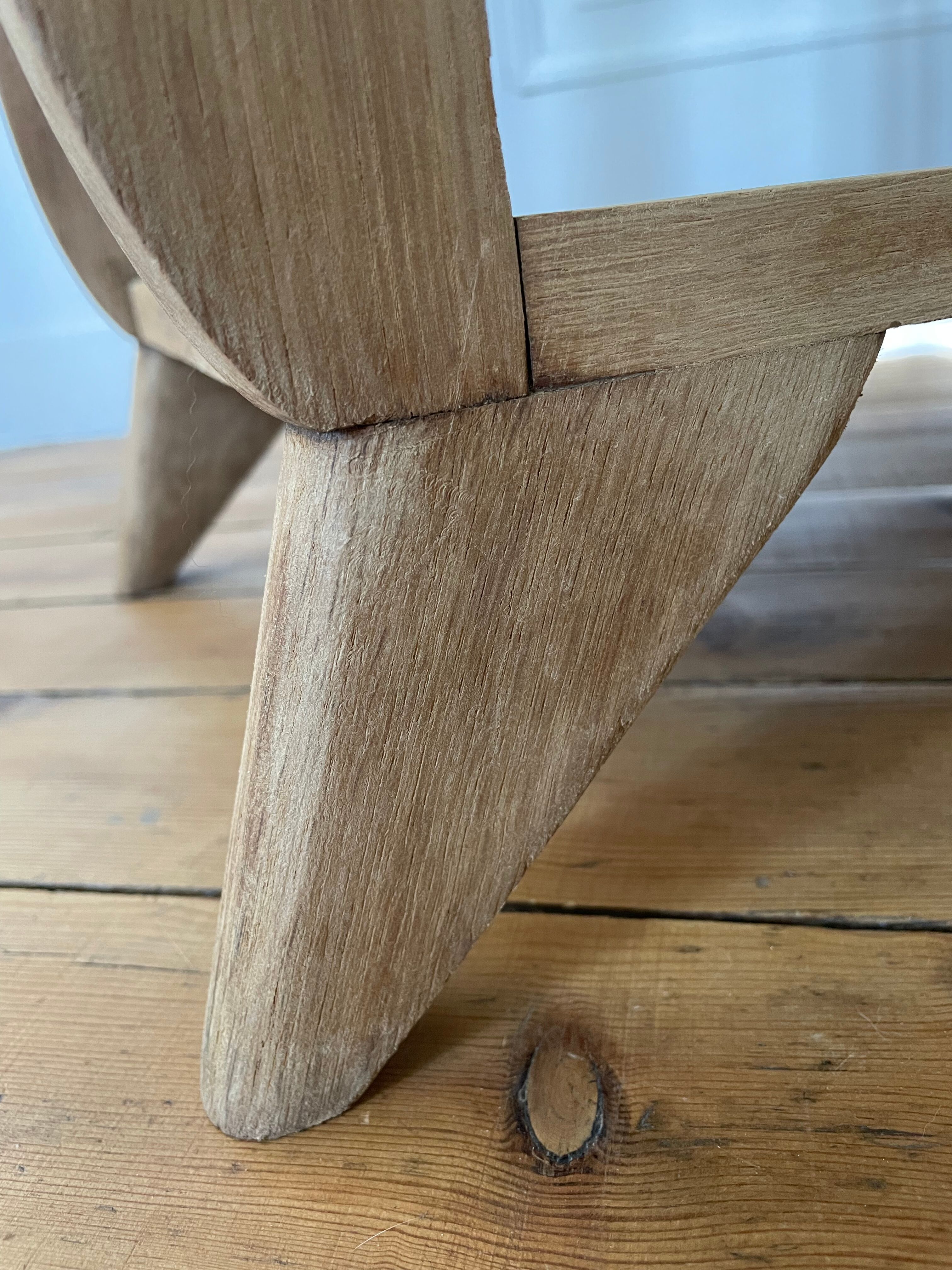 Vintage side table harness, circa 1950