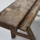 Industrial solid oak Workbench, Belgium ca. 1900
