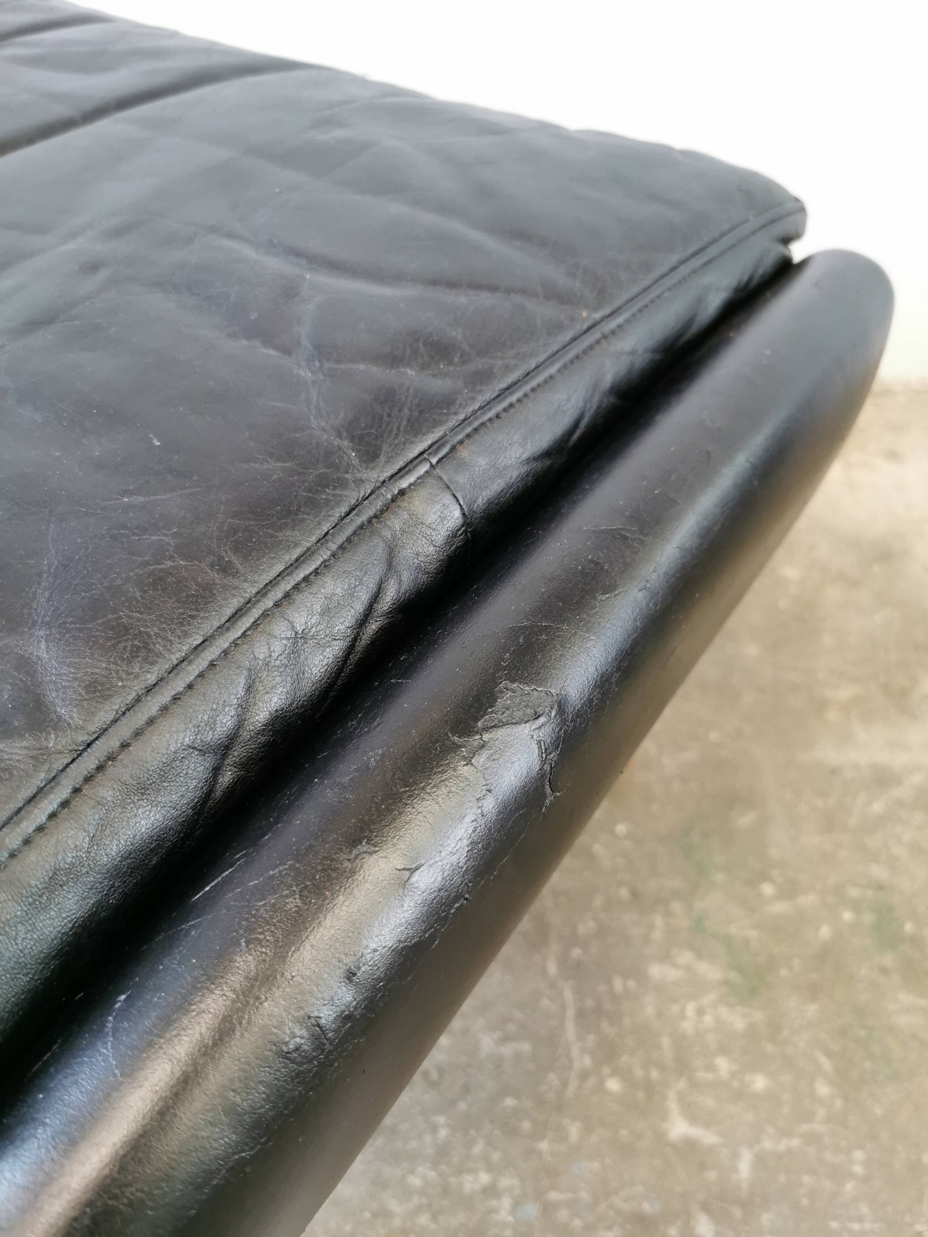 Ottoman/Ottoman/Scandinavian leather footrest