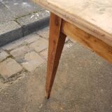 Farm table or "hiss" desk
