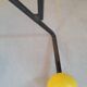 Porte manteau mural boules 60s