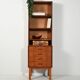 Small Scandinavian teak bookcase, 1960s