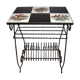 Table d'appoint de 1960 pour disques vinyl