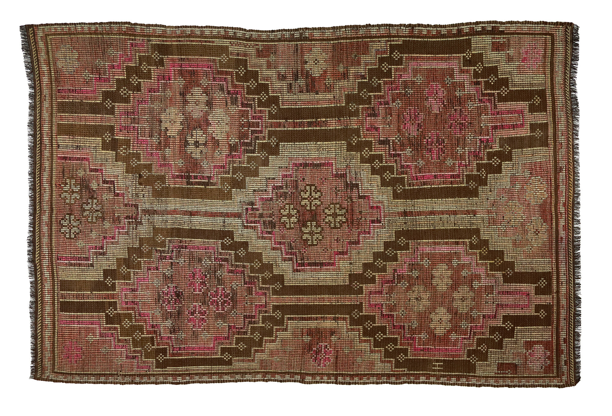 Anatolian handmade kilim rug 240 cm x 180 cm