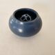 Small Blue Ceramic Flower Vase Signed Gérald POTT