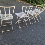 4 garden chairs