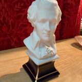 Bust Mozart porcelain Tharaud Limoges