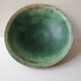 Ceramic salad bowl 30.5cm Signed Francois Guéneau Noyers