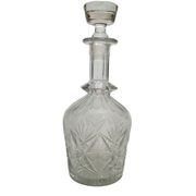 Art Deco crystal carafe, Germany, 1900s