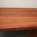 2000s design table in cherrywood