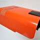 Office lamp targetti sankey metal orange vintage 70s