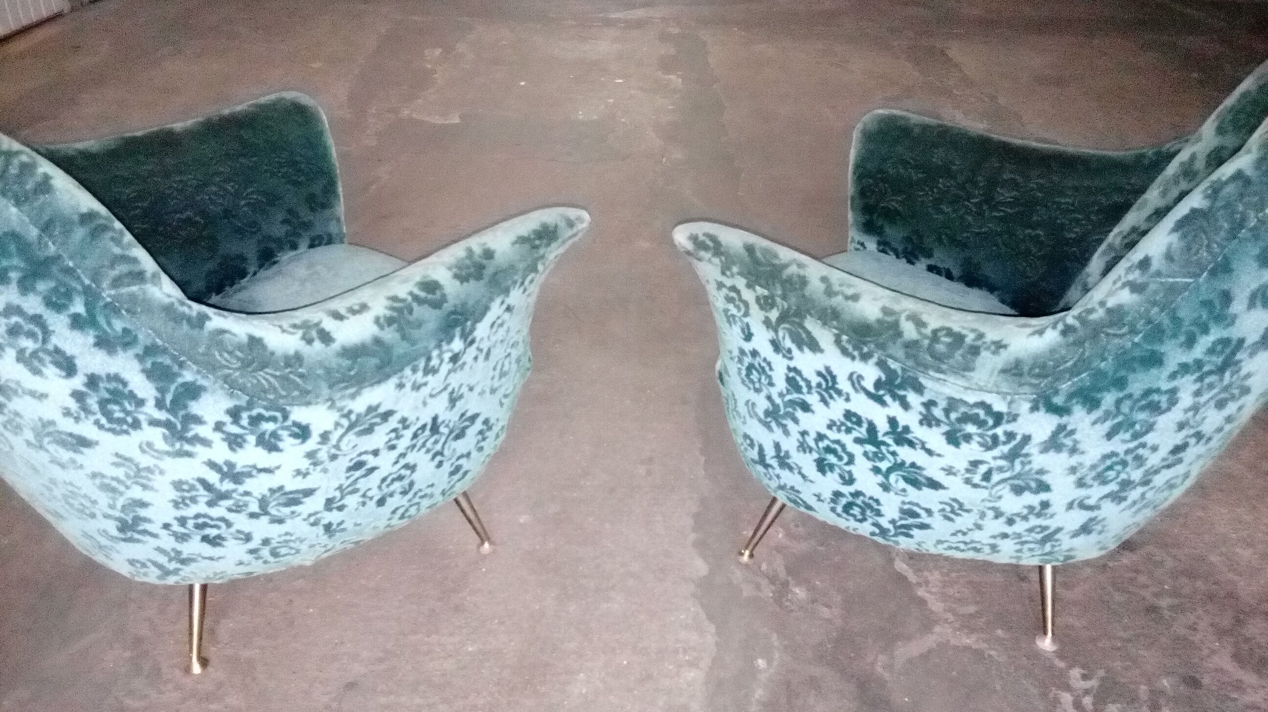 Pair of chairs ico parisi years 50/60
