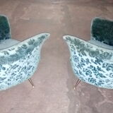 Pair of chairs ico parisi years 50/60