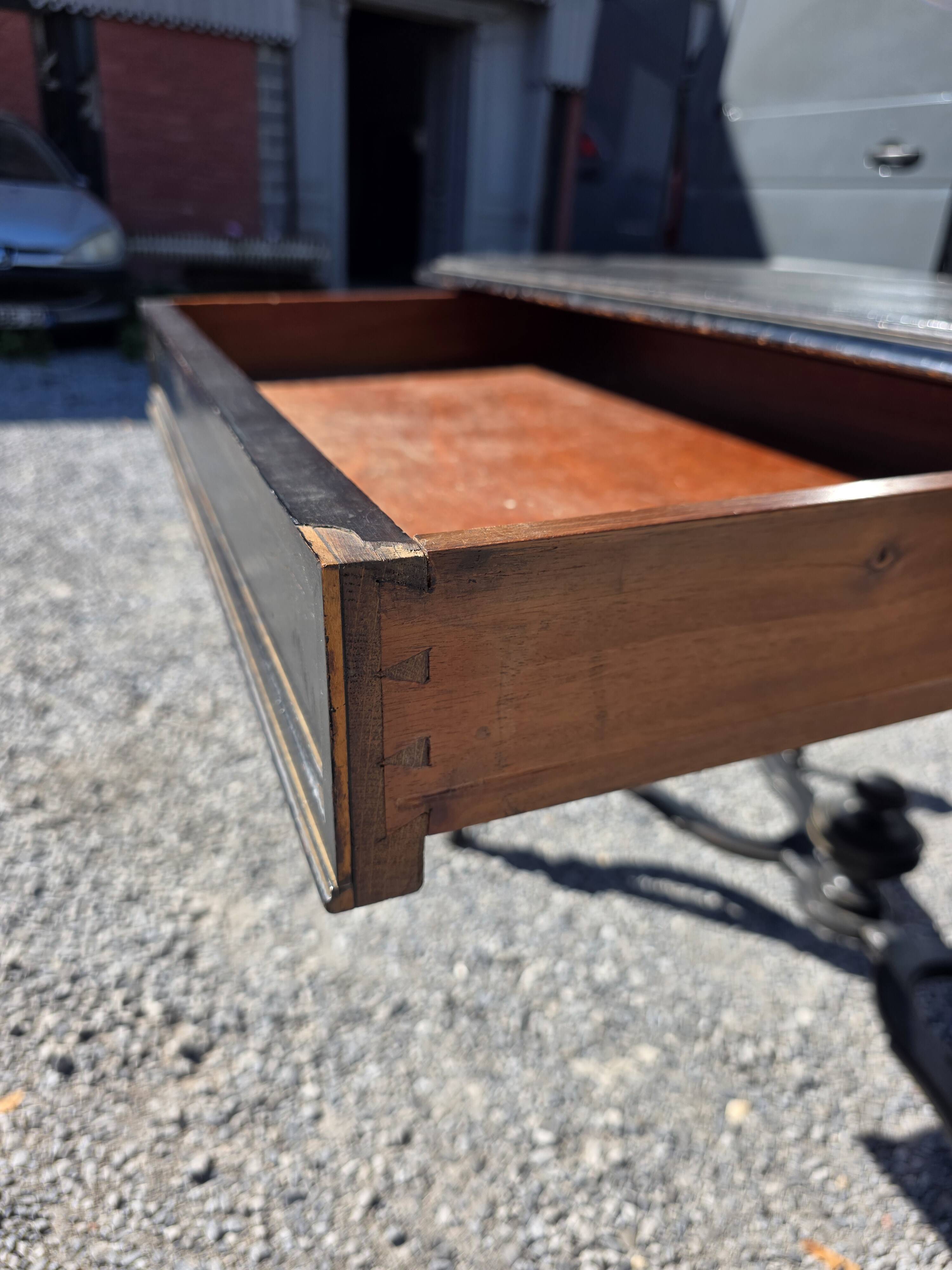 Napoleon III oak table