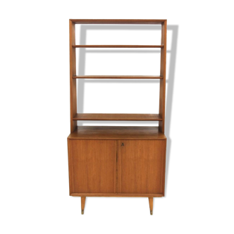 Scandinavian teak bookcase, Sweden, 1960