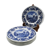 English porcelain plates