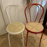 Pair of vintage bistro chairs