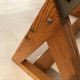 Pine Desk 1979 by Hulsta Germany