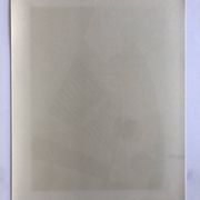 A. le foll, parc des princes, 1978. lithographie originale signée au crayon
