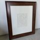 Henri Matisse vellum screenprint framed by King McGraw
