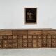 Old trade furniture with oak drawers XL format