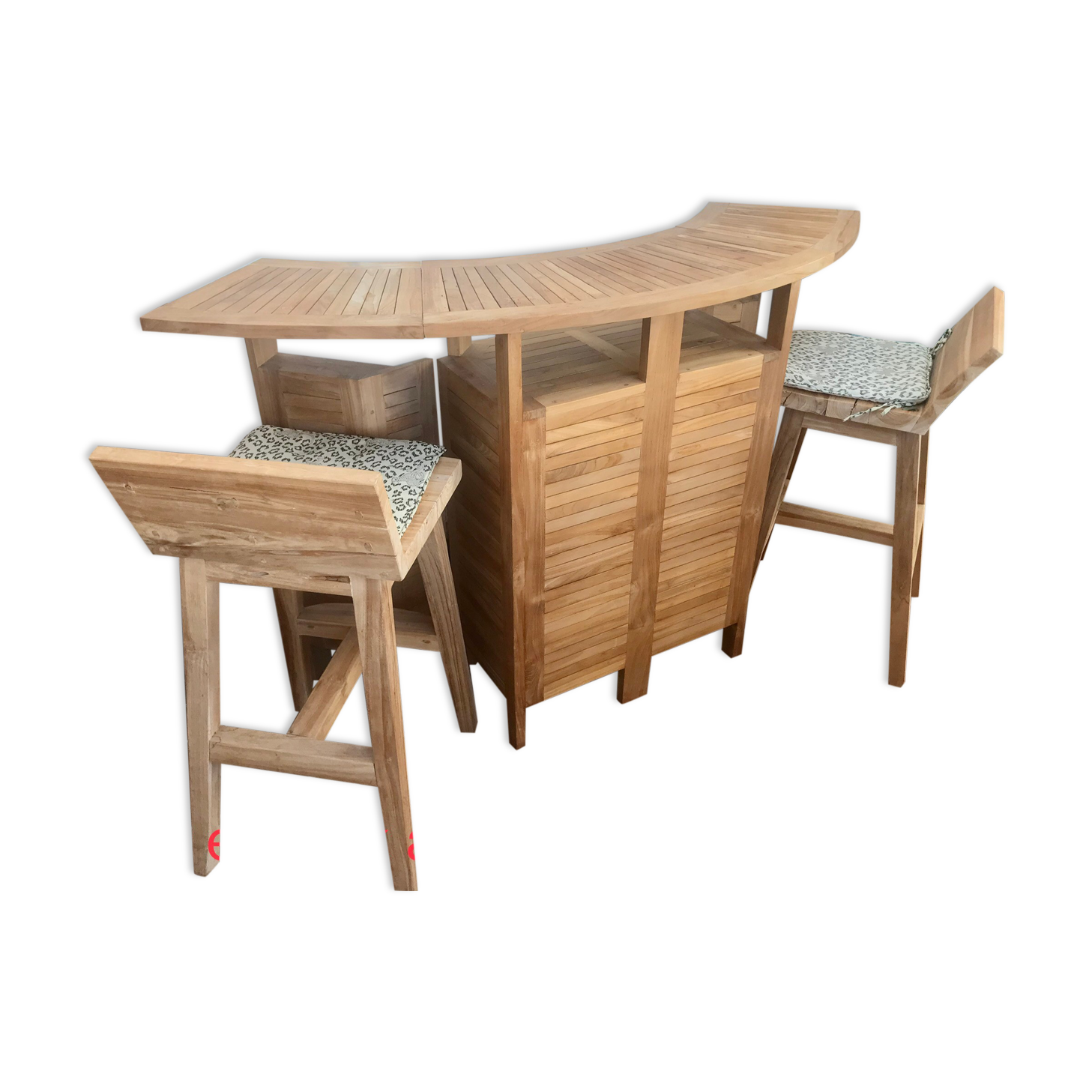 Bar and stools