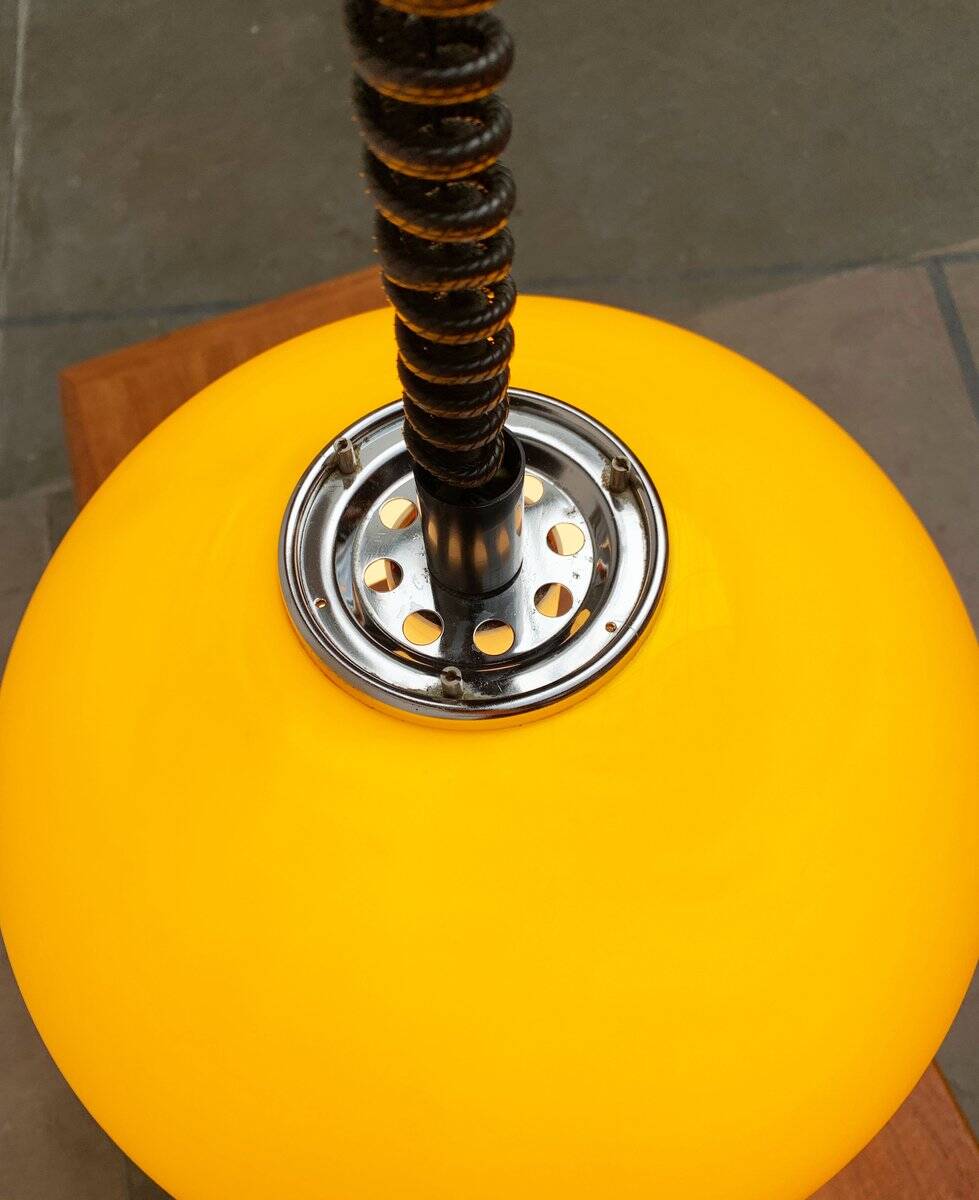 Italian pendant lamp Jolly in Space Age style from the mid-century by Luigi Massoni for Guzzini, 1960s.