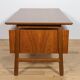 Mid-Century Model 75 Freestanding Teak Desk from Omann Jun, Denmark, 1950s