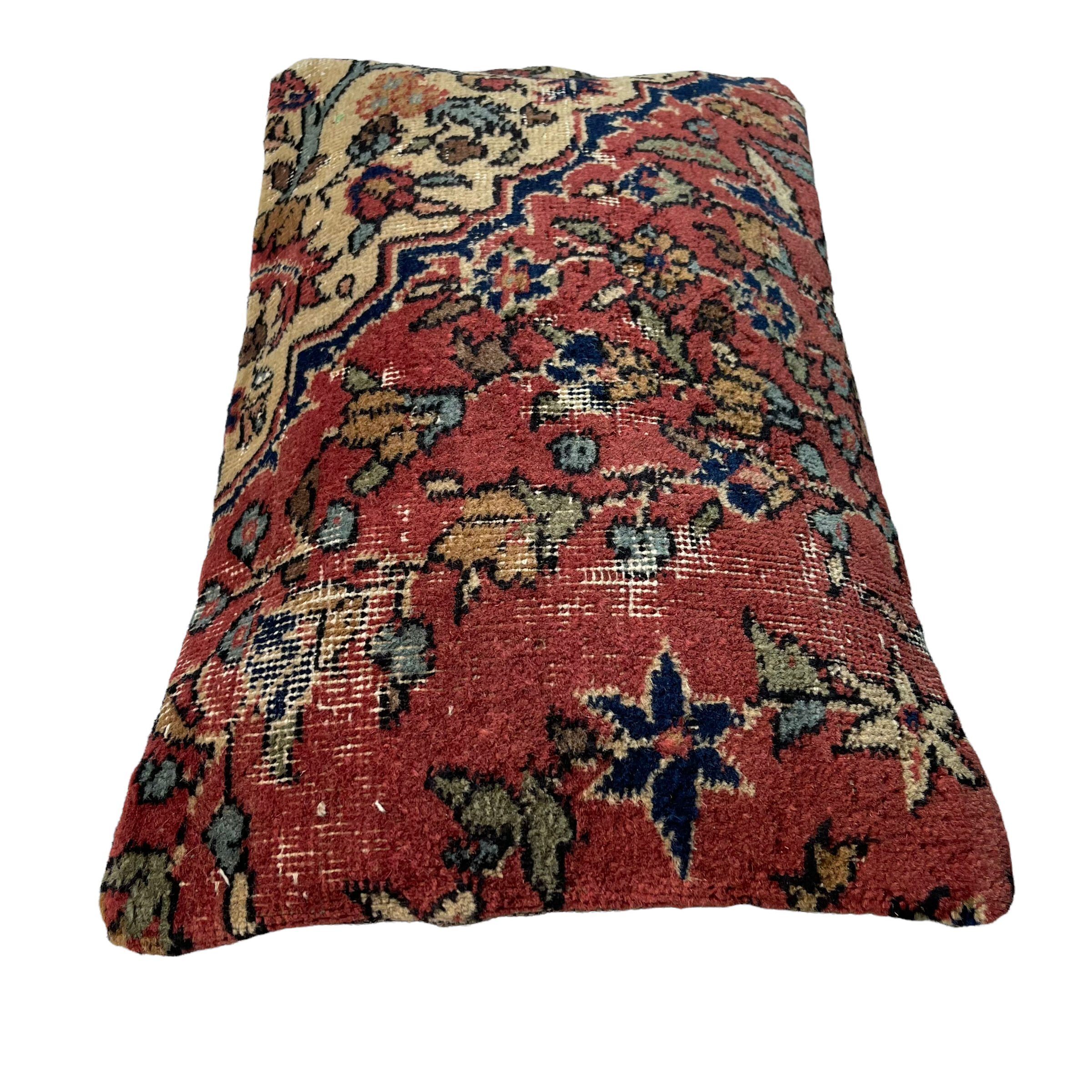 Vintage turkish rug cushion cover , 30 x 50 cm