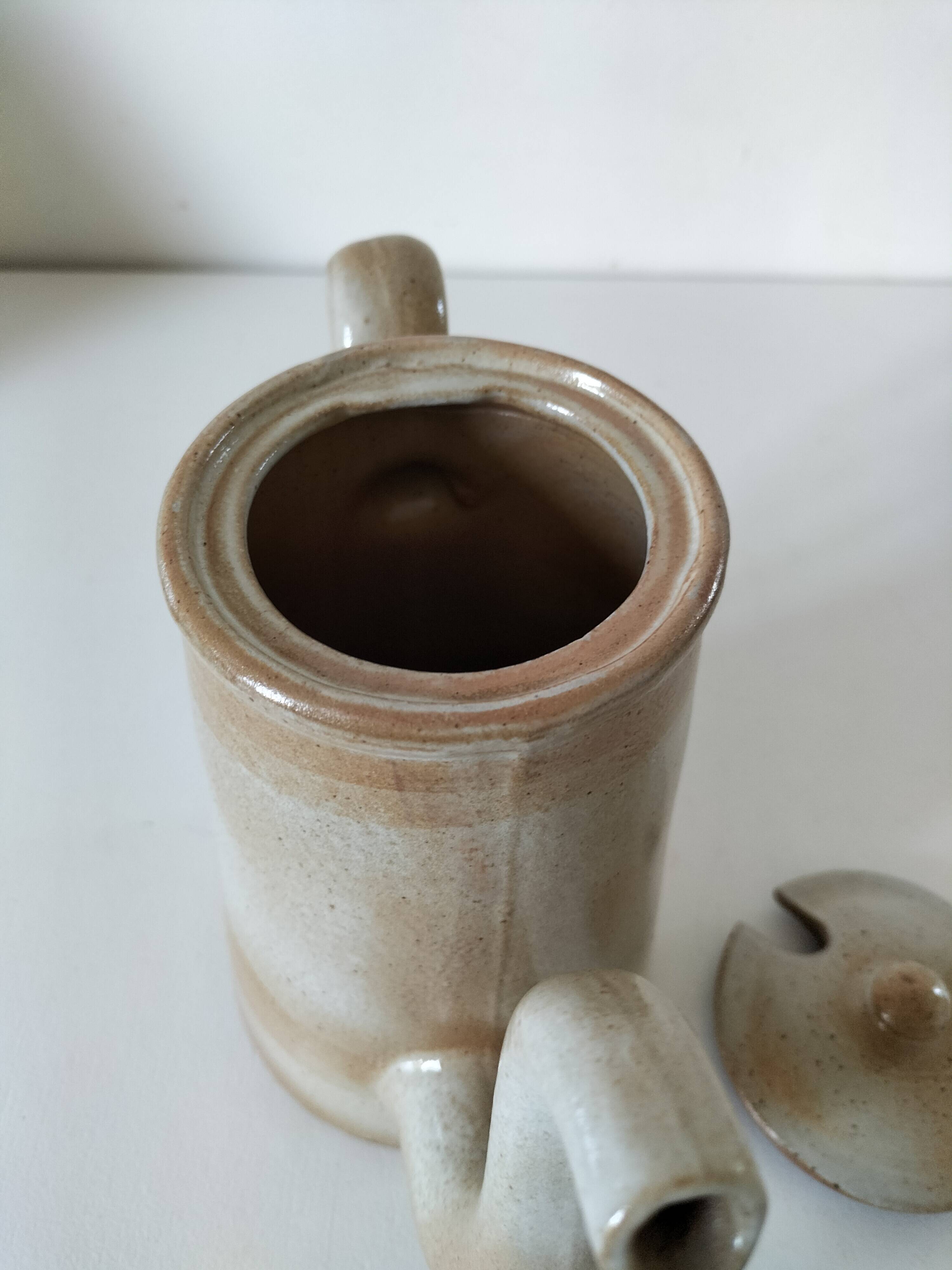 Marais Stoneware Chocolate Pot