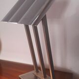 Chromed metal desk lamp 1970s