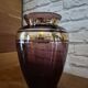 Vintage violet Boom round vase from Antwerp