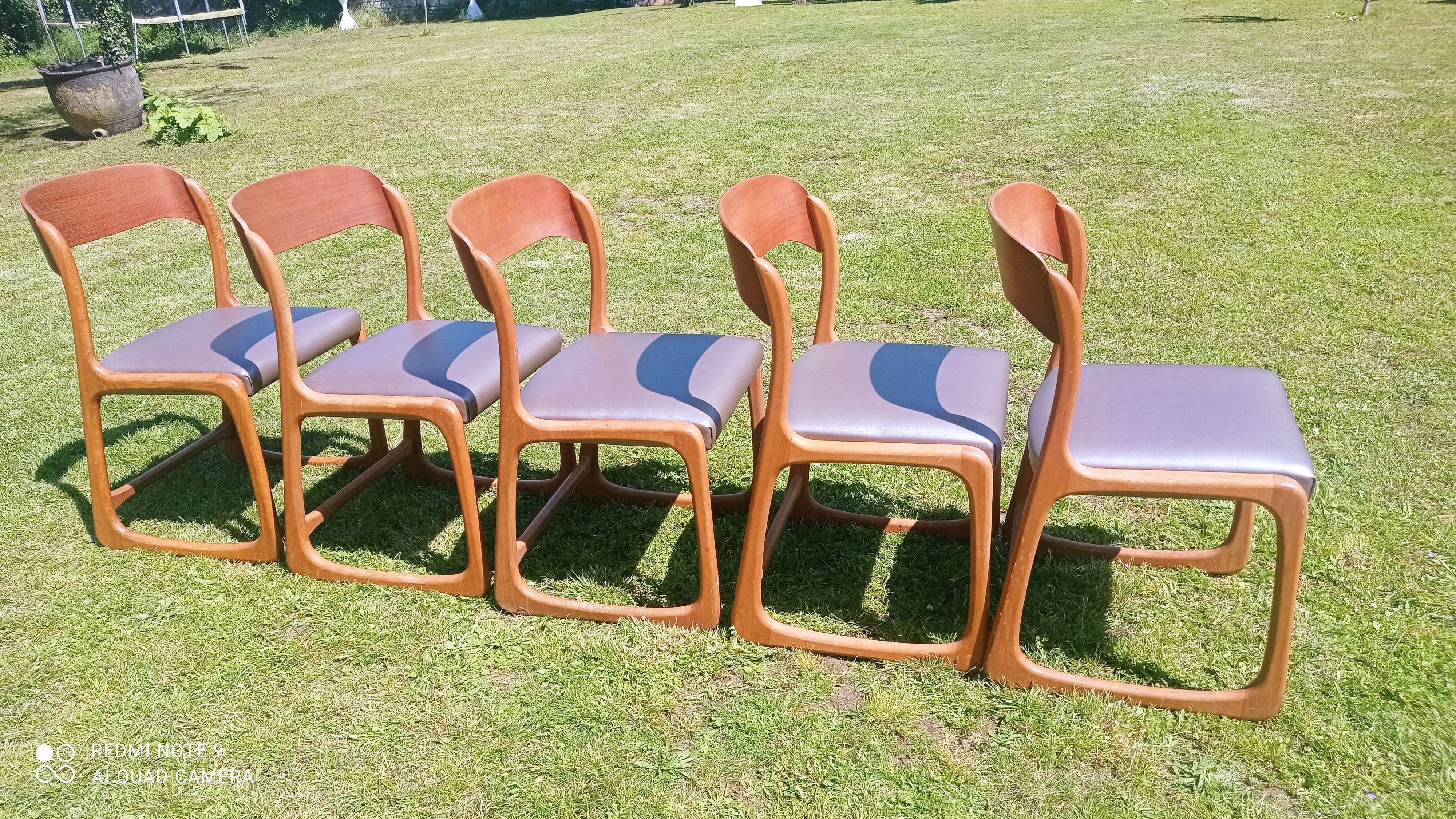 Baumann sled chairs
