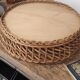 Vintage wicker tray