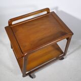 Danish Design Bar Cart Teak Silka Möbler 1960s