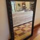 Old carved wood mirror